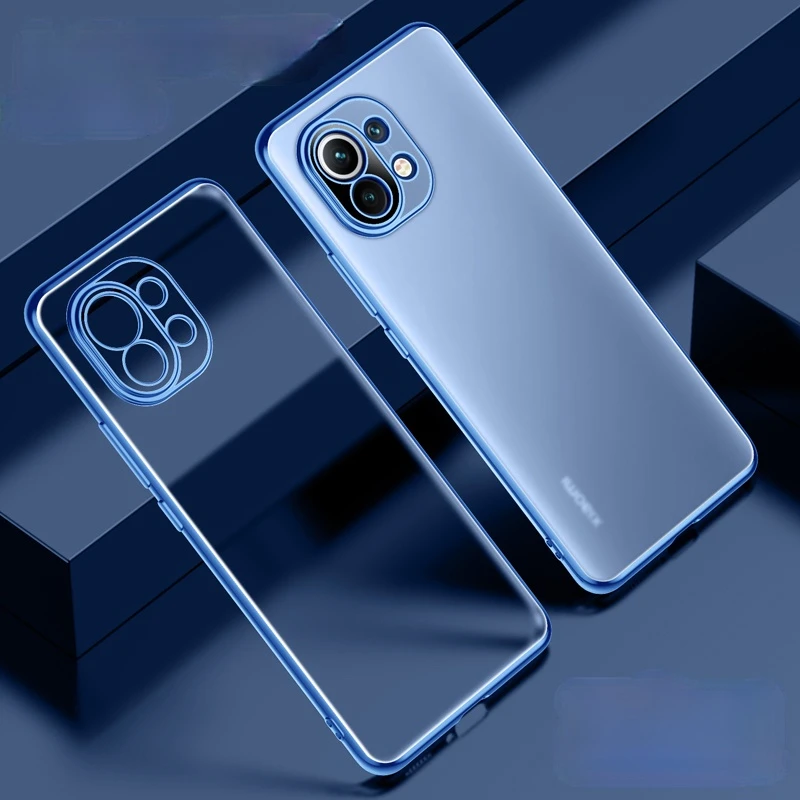 Plating Case for Xiaomi Mi 11 11T Pro Lite Ultra 11Ultra 11Pro 11Lite NE 11i 11TPro 5G Soft Clear Silicone Original Cover Funda
Plating Case for Xiaomi Mi 11 11T Pro Lite Ultra 11Ultra 11Pro 11Lite NE 11i 11TPro 5G Soft Clear Silicone Original Cover Funda