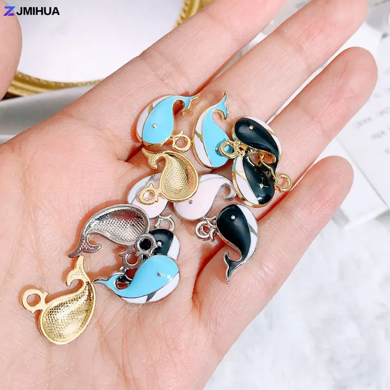 15pcs Enamel Charm Cute Whale Unicorn Pendant For Jewelry Making Supplies DIY Handmade Earrings Bracelets Crafts Accessries
15pcs Enamel Charm Cute Whale Unicorn Pendant For Jewelry Making Supplies DIY Handmade Earrings Bracelets Crafts Accessries