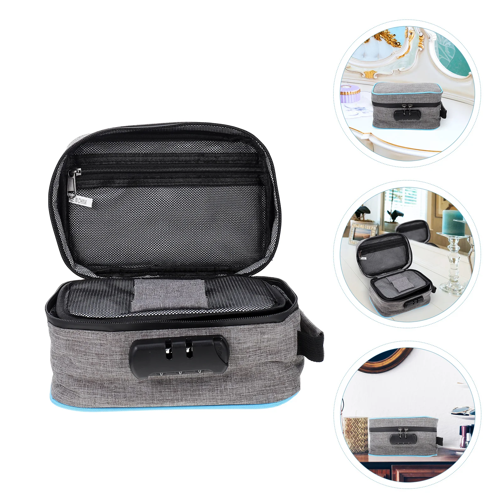 Smell Proof Bag Lock Bag Smell Odor Stash Box Container Bag Odor Proof Storage Accessories Grey
Smell Proof Bag Lock Bag Smell Odor Stash Box Container Bag Odor Proof Storage Accessories Grey