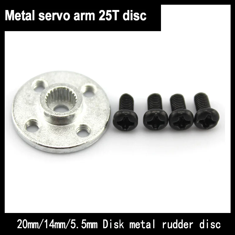 5-Piece/Batch Metal Servo Arm 25t Circular Disc Metal Horn Suitable For Mg995 Mg996r Rc Server Futaba Ace Robot
5-Piece/Batch Metal Servo Arm 25t Circular Disc Metal Horn Suitable For Mg995 Mg996r Rc Server Futaba Ace Robot