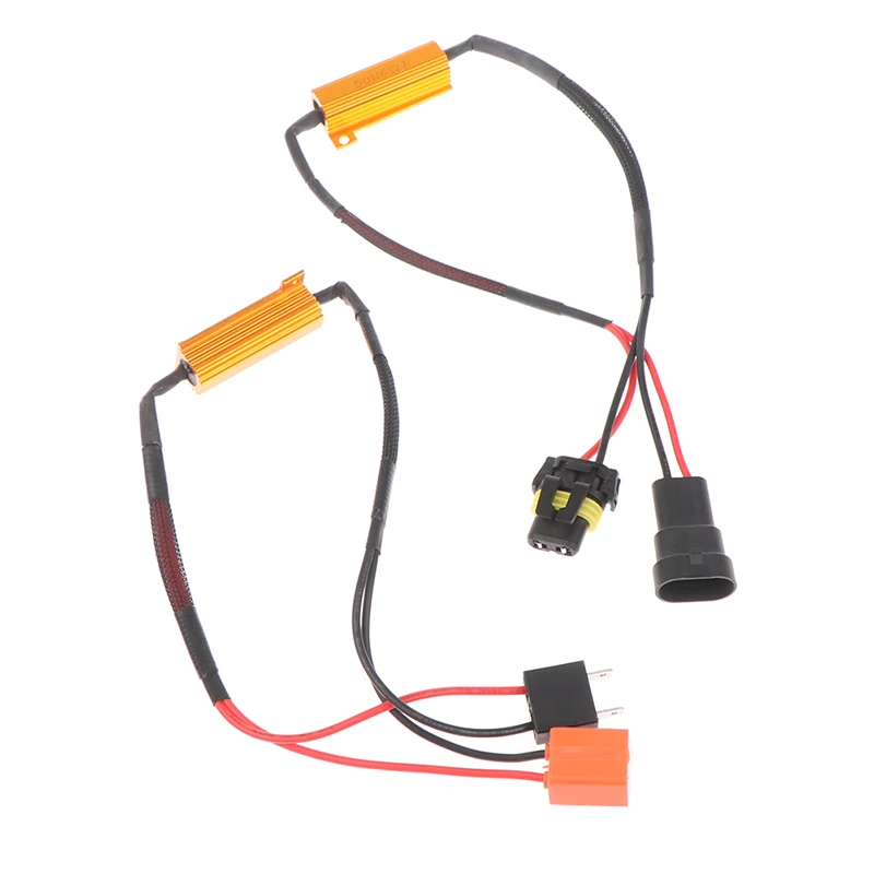 1Pcs 50W H4/H8/H9/9005/9006 Car Load Resistor Error Canceller LED Decoder Canbus Free iring Canceller Decoder Light
1Pcs 50W H4/H8/H9/9005/9006 Car Load Resistor Error Canceller LED Decoder Canbus Free iring Canceller Decoder Light