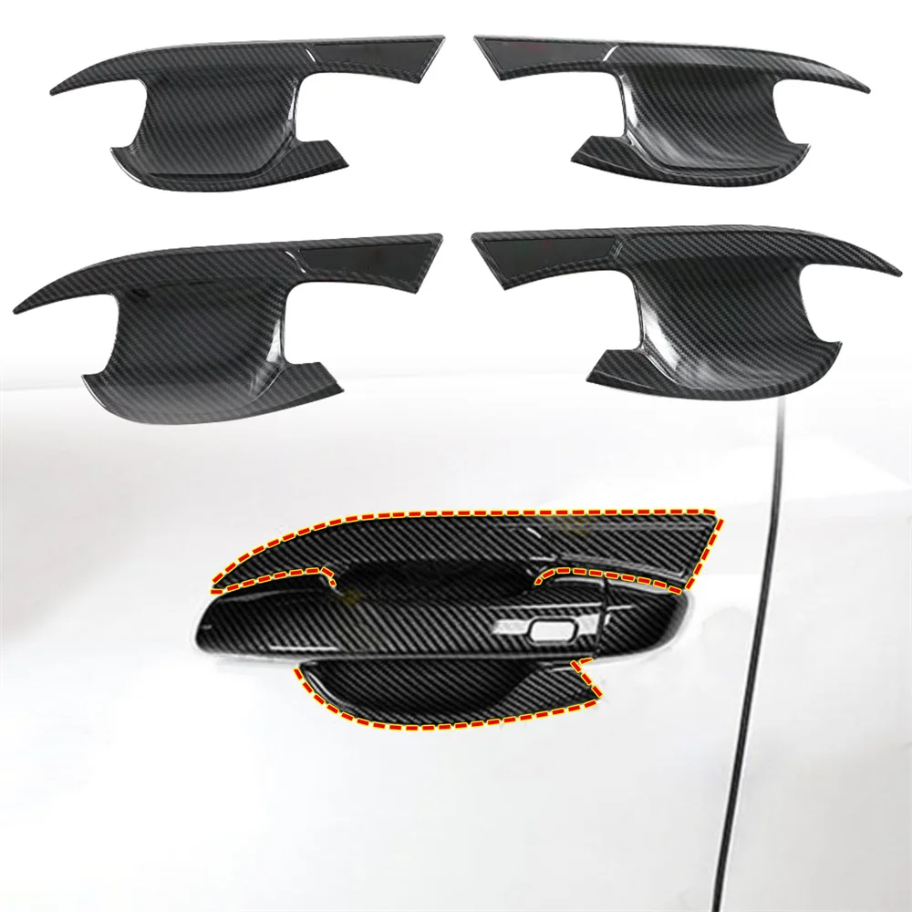 for Kia Niro SG2 2022 2023 Car Exterior Accessories Side Door Handles Bowl Cover Trim ABS Carbon Fiber Black 4pcs
for Kia Niro SG2 2022 2023 Car Exterior Accessories Side Door Handles Bowl Cover Trim ABS Carbon Fiber Black 4pcs