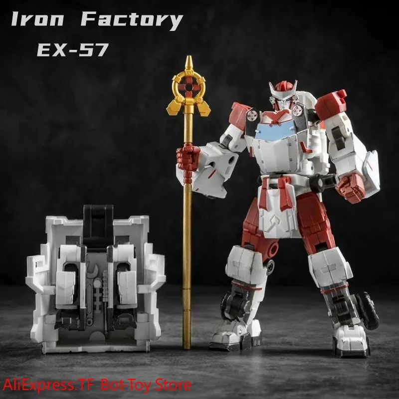 【IN STOCK】Iron Factory Transformation Iron Samurai Series IF EX57 EX-57 SEKIJOUJIEN Ratchet Mini Action Figure Robot Toys
【IN STOCK】Iron Factory Transformation Iron Samurai Series IF EX57 EX-57 SEKIJOUJIEN Ratchet Mini Action Figure Robot Toys