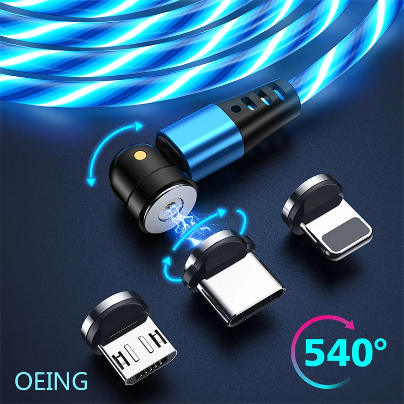OEING 1M 2M USB Magnetic Flow Luminous Lighting Cable For Samsung LED Type C Data Cable For iPhone 11 Huawei Xiaomi Phone Cable 
OEING 1M 2M USB Magnetic Flow Luminous Lighting Cable For Samsung LED Type C Data Cable For iPhone 11 Huawei Xiaomi Phone Cable