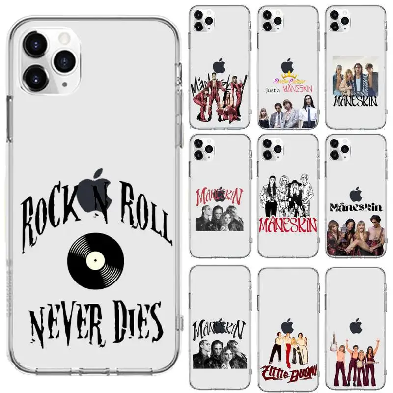 Maneskin Damiano David band Phone Case For iphone 13 12 11 8 7 plus mini x xs xr pro max Transparent soft
Maneskin Damiano David band Phone Case For iphone 13 12 11 8 7 plus mini x xs xr pro max Transparent soft