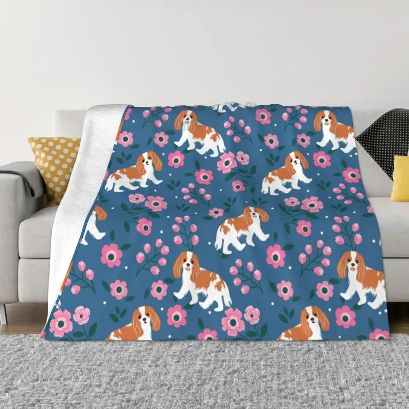 Blenheim Cavalier King Charles Spaniel Dog Blanket Fleece Flannel Playing At Night In A Garden Throw Blankets Travel Spring
Blenheim Cavalier King Charles Spaniel Dog Blanket Fleece Flannel Playing At Night In A Garden Throw Blankets Travel Spring