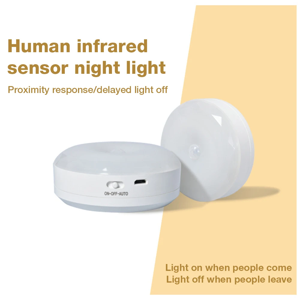 Motion Sensor LED Night Light Rechargeble Eye Protection Human Infrared Sensor Wall Lamp For Bedroom Bedside Wardrobe Lighting
Motion Sensor LED Night Light Rechargeble Eye Protection Human Infrared Sensor Wall Lamp For Bedroom Bedside Wardrobe Lighting