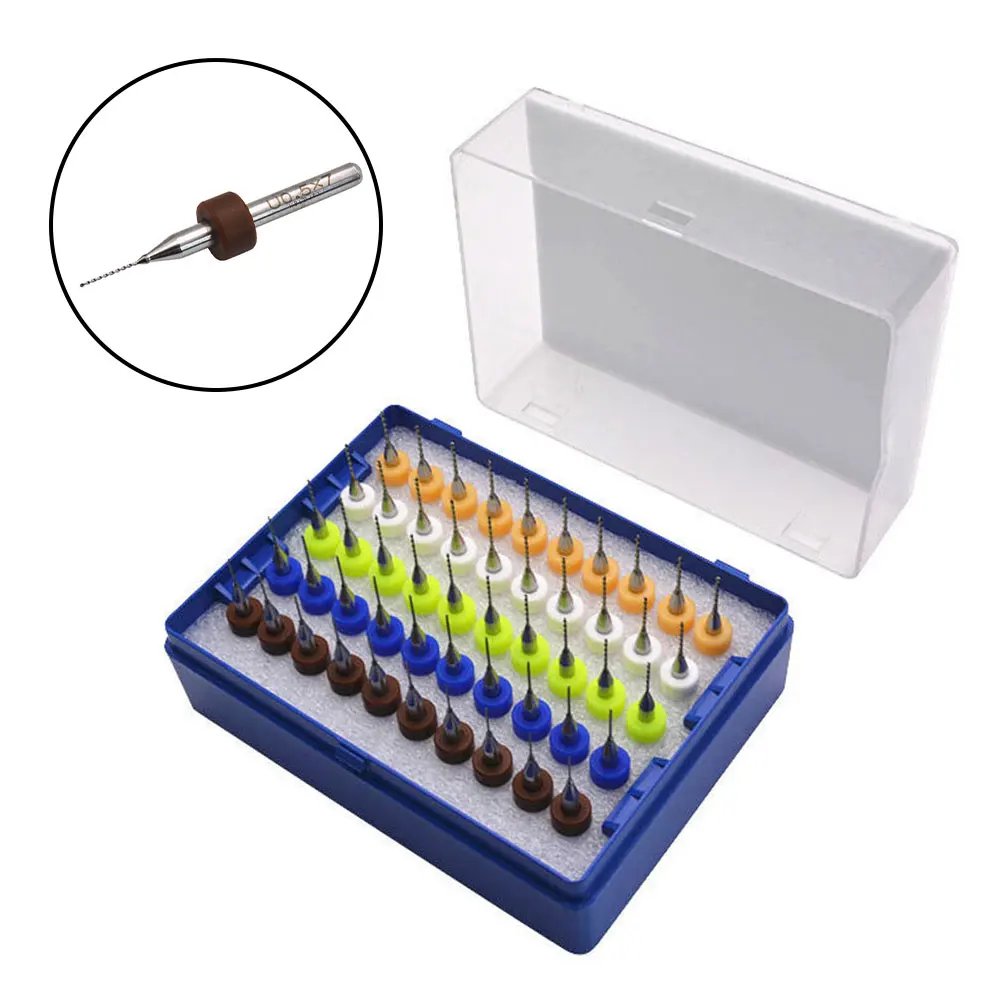 50 Pcs Engraving Drill Bit 0.5-0.9mm Tungsten Hard Alloy For PCB Print Circuit Board Carving Drilling Power Tools Accessories
50 Pcs Engraving Drill Bit 0.5-0.9mm Tungsten Hard Alloy For PCB Print Circuit Board Carving Drilling Power Tools Accessories