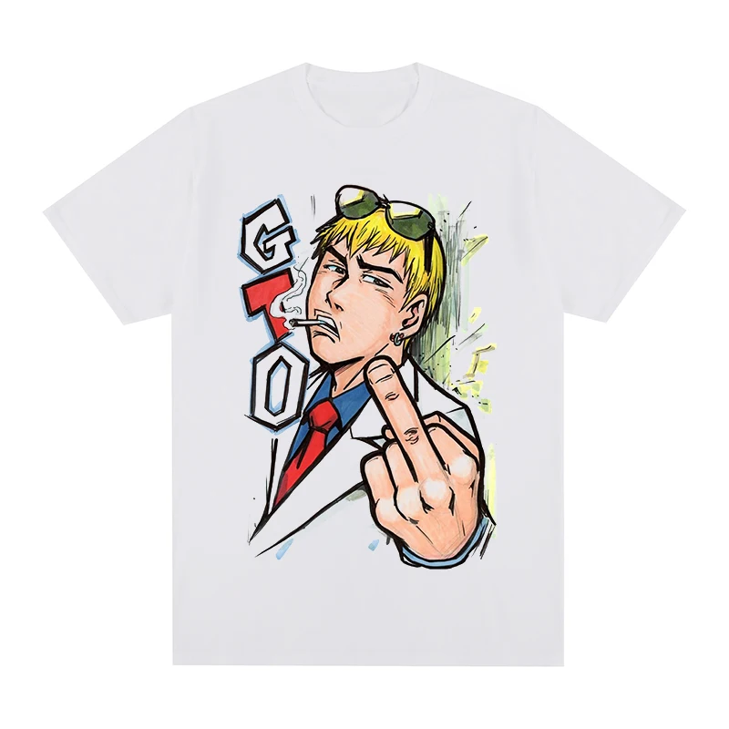 Great Teacher Onizuka GTO Manga Funny Anime Summer t-shirt Cotton Men T shirt New TEE TSHIRT Womens
Great Teacher Onizuka GTO Manga Funny Anime Summer t-shirt Cotton Men T shirt New TEE TSHIRT Womens