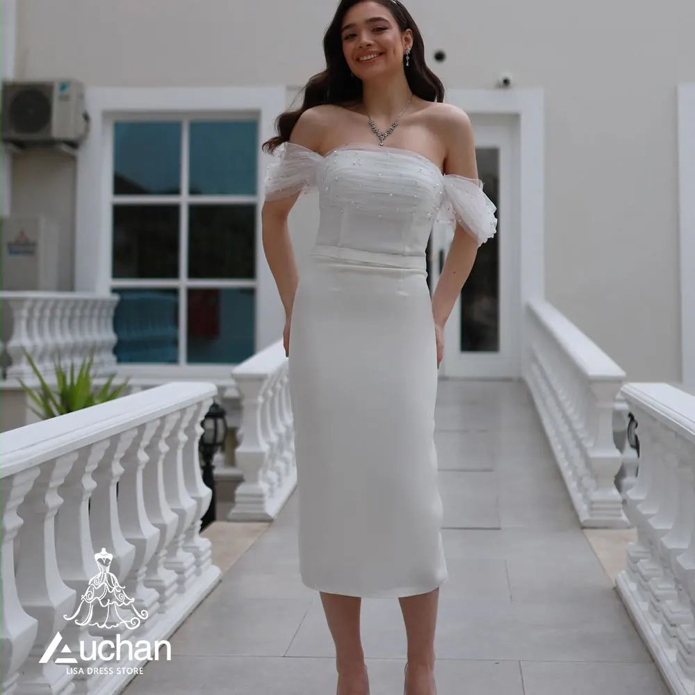 Auchan One The Shoulder Prom Dress Ankle Length Evening Dress Summer Short Sleeves Elegant Wedding Party Gowns For Women 2023
Auchan One The Shoulder Prom Dress Ankle Length Evening Dress Summer Short Sleeves Elegant Wedding Party Gowns For Women 2023
