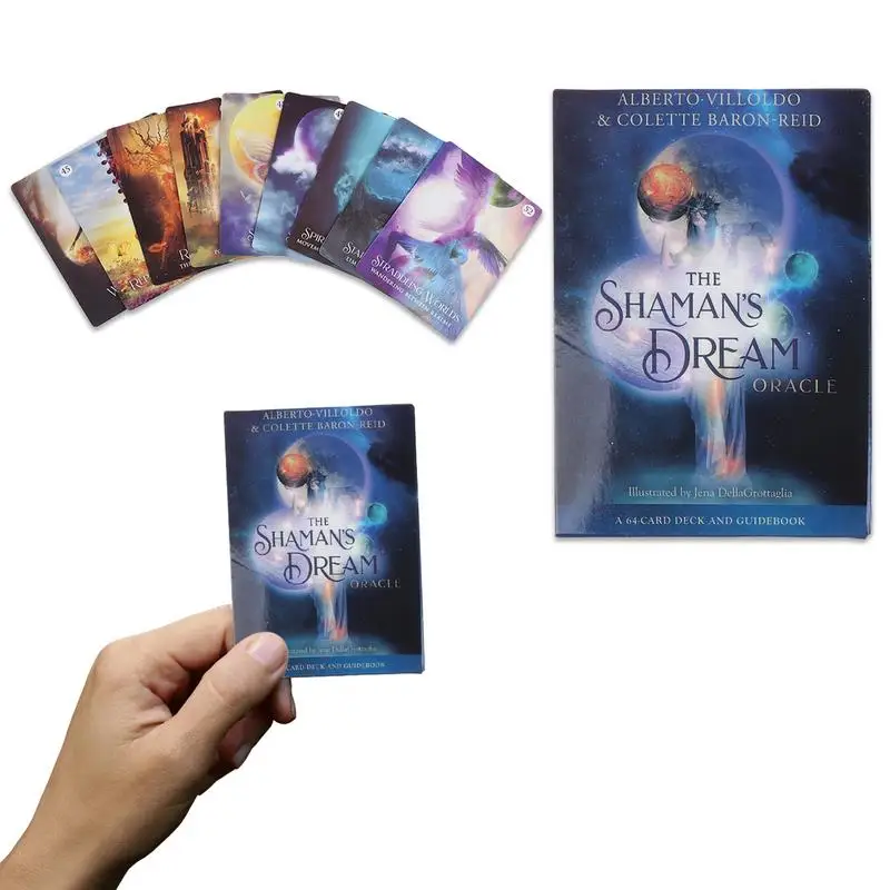 New Tarot Oracle Cards Silson The Shaman Dream Oracle Card Pocket Deck Family Party Fun Tarots Board Game
New Tarot Oracle Cards Silson The Shaman Dream Oracle Card Pocket Deck Family Party Fun Tarots Board Game