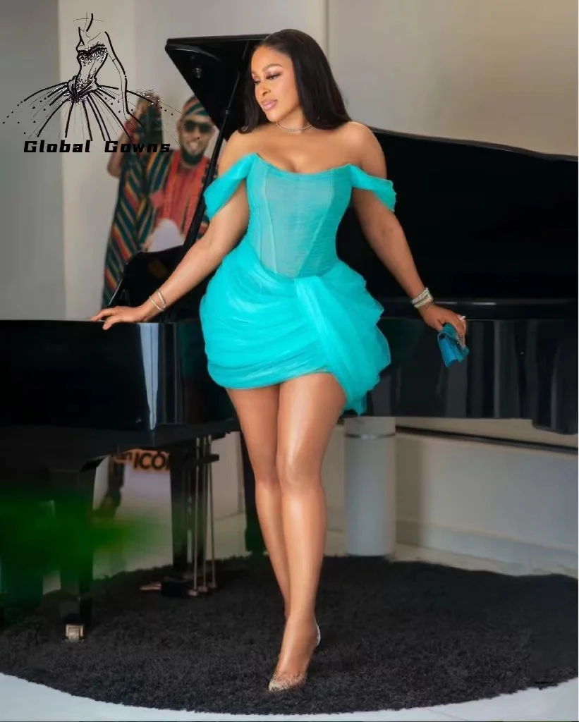 Sky Blue Off The Shoulder Short Prom Dresses 2022 Pleats Birthday Party Dress Mermaid Graduation Gowns Mini Cocktail Gown
Sky Blue Off The Shoulder Short Prom Dresses 2022 Pleats Birthday Party Dress Mermaid Graduation Gowns Mini Cocktail Gown