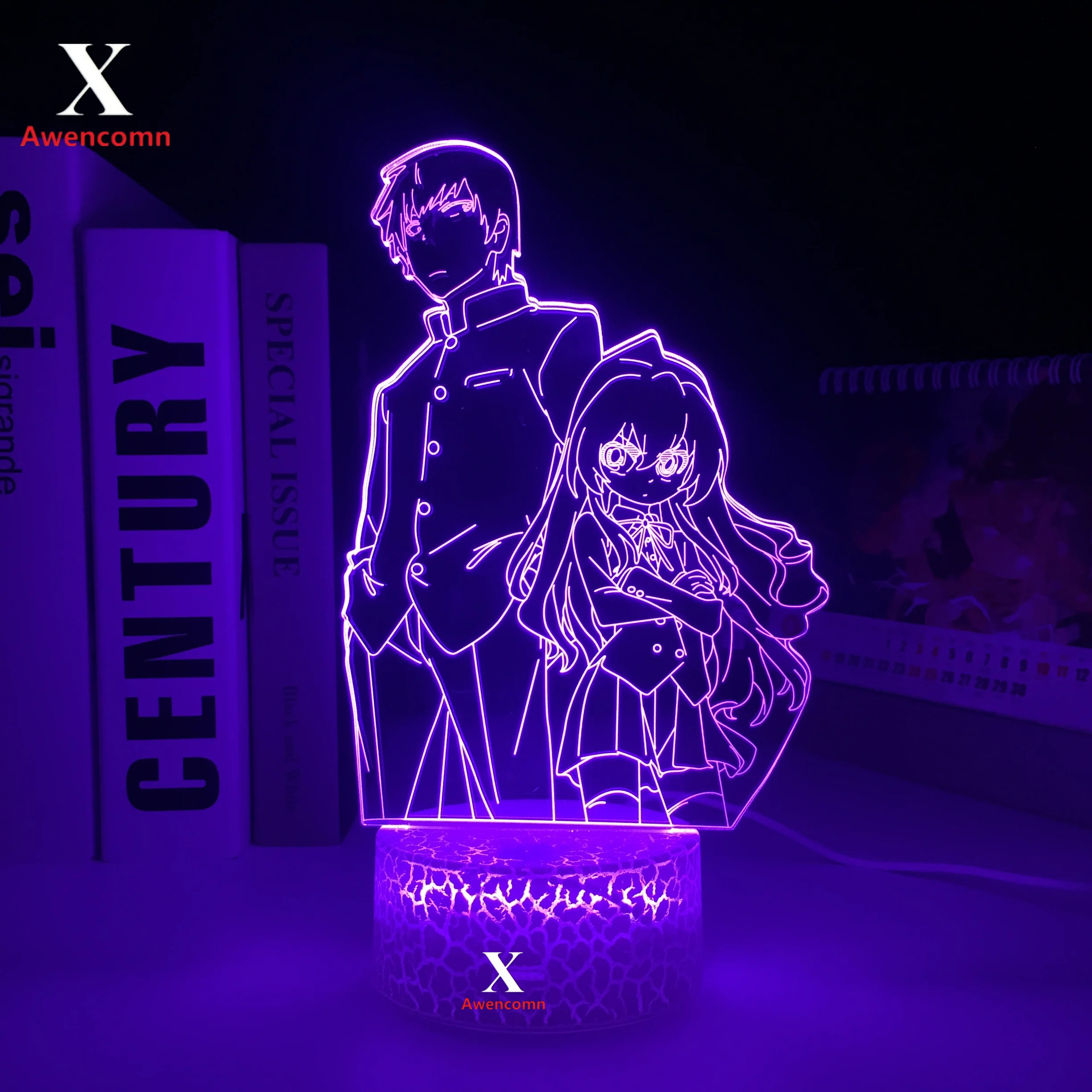 TIGER DRAGON Toradora Anime 3D LED Light White Base for Birthday Gift Night Light Kids Bedroom Decor Table 3D Lamp
TIGER DRAGON Toradora Anime 3D LED Light White Base for Birthday Gift Night Light Kids Bedroom Decor Table 3D Lamp