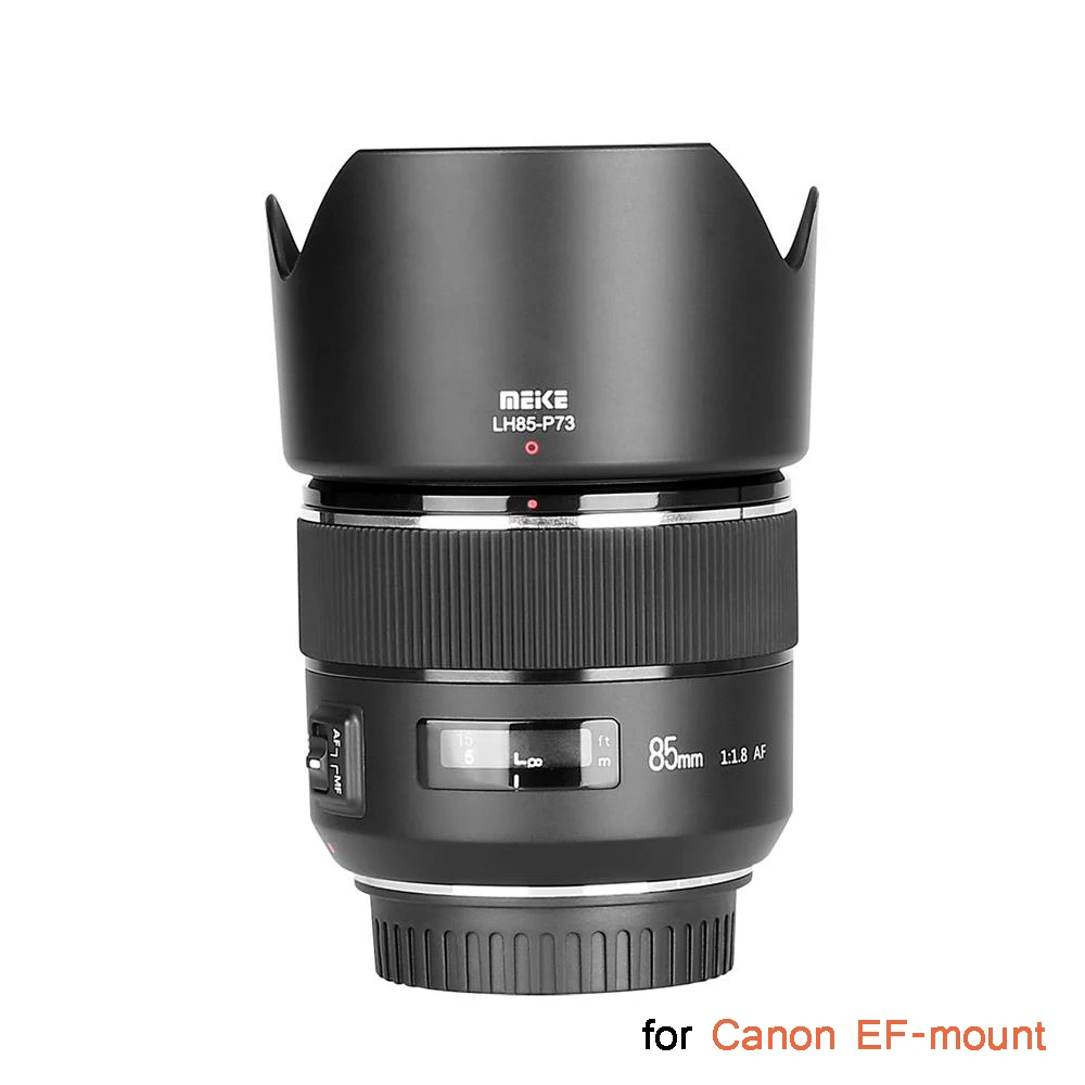 Meike MK 85mm F/1.8 AutoFocus Medium Telephoto Full Frame DSLR Lens For Canon EF-mount SLR Cameras 600D 450D 750D 1300D
Meike MK 85mm F/1.8 AutoFocus Medium Telephoto Full Frame DSLR Lens For Canon EF-mount SLR Cameras 600D 450D 750D 1300D
