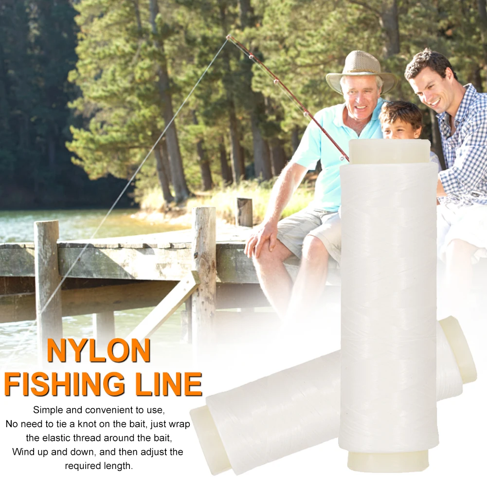 1 Spool Fishing Line Highly Tensile Abrasion Resistant Nylon Bait Wire Elastic Thread Fishing Tackle Accessory Not Easy To Break
1 Spool Fishing Line Highly Tensile Abrasion Resistant Nylon Bait Wire Elastic Thread Fishing Tackle Accessory Not Easy To Break