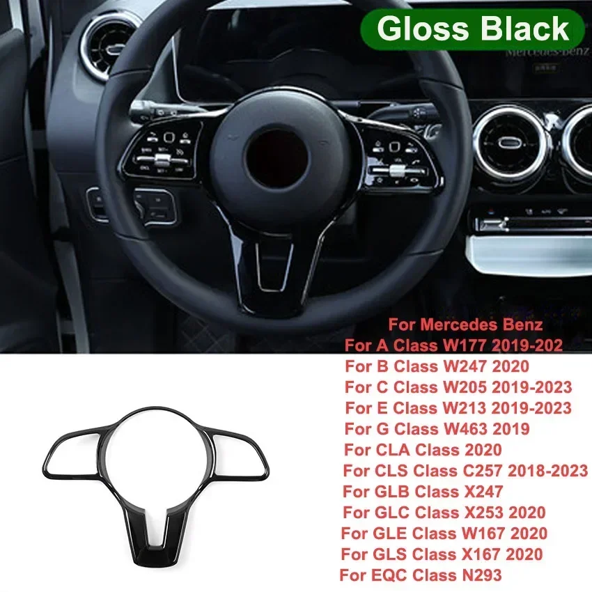 Отделка панели руля автомобиля, декоративные аксессуары для Mercedes Benz A B C E G CLA GLB Class W177 W247 W205 W213 C118 W118
Отделка панели руля автомобиля, декоративные аксессуары для Mercedes Benz A B C E G CLA GLB Class W177 W247 W205 W213 C118 W118