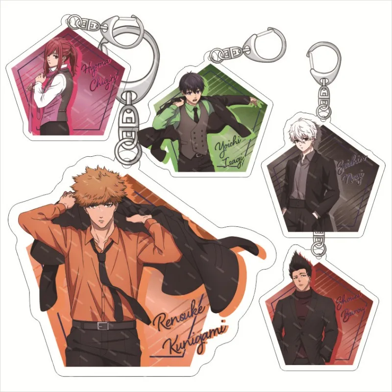 BLUE LOCK Anime KeyChain BACHIRA MEGURU Isagi Yoichi Men Key Chain for Women Fashion Kawaii Figure Acrylic Keyring Pendant Gifts
BLUE LOCK Anime KeyChain BACHIRA MEGURU Isagi Yoichi Men Key Chain for Women Fashion Kawaii Figure Acrylic Keyring Pendant Gifts