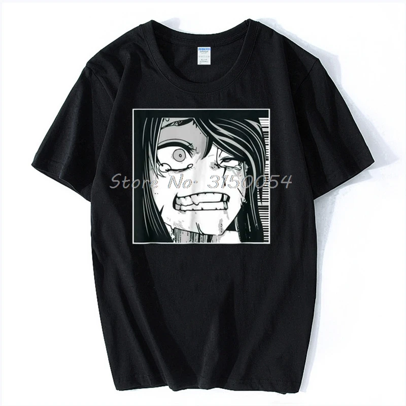 Junji Ito Horror, японский стиль, забавная Мужская и женская футболка унисекс, летняя хлопковая Футболка с круглым вырезом, аниме, забавная футболк...
Junji Ito Horror, японский стиль, забавная Мужская и женская футболка унисекс, летняя хлопковая Футболка с круглым вырезом, аниме, забавная футболк...