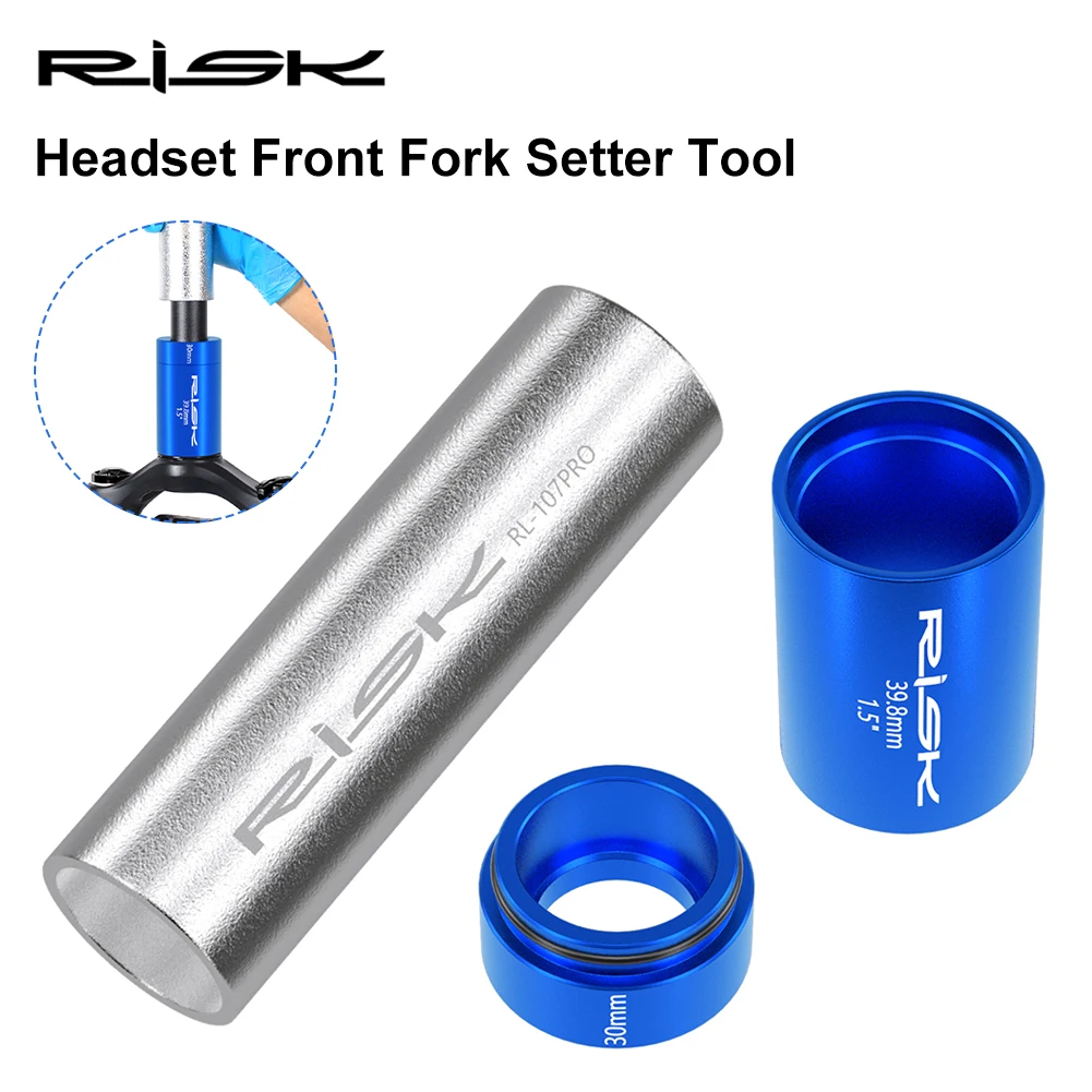 Bicycle Front Fork Crown Race Installation Kit Practical Fork Nut Setting Tool Installer Anti-slip Front Fork Setter Repair Tool
Bicycle Front Fork Crown Race Installation Kit Practical Fork Nut Setting Tool Installer Anti-slip Front Fork Setter Repair Tool
