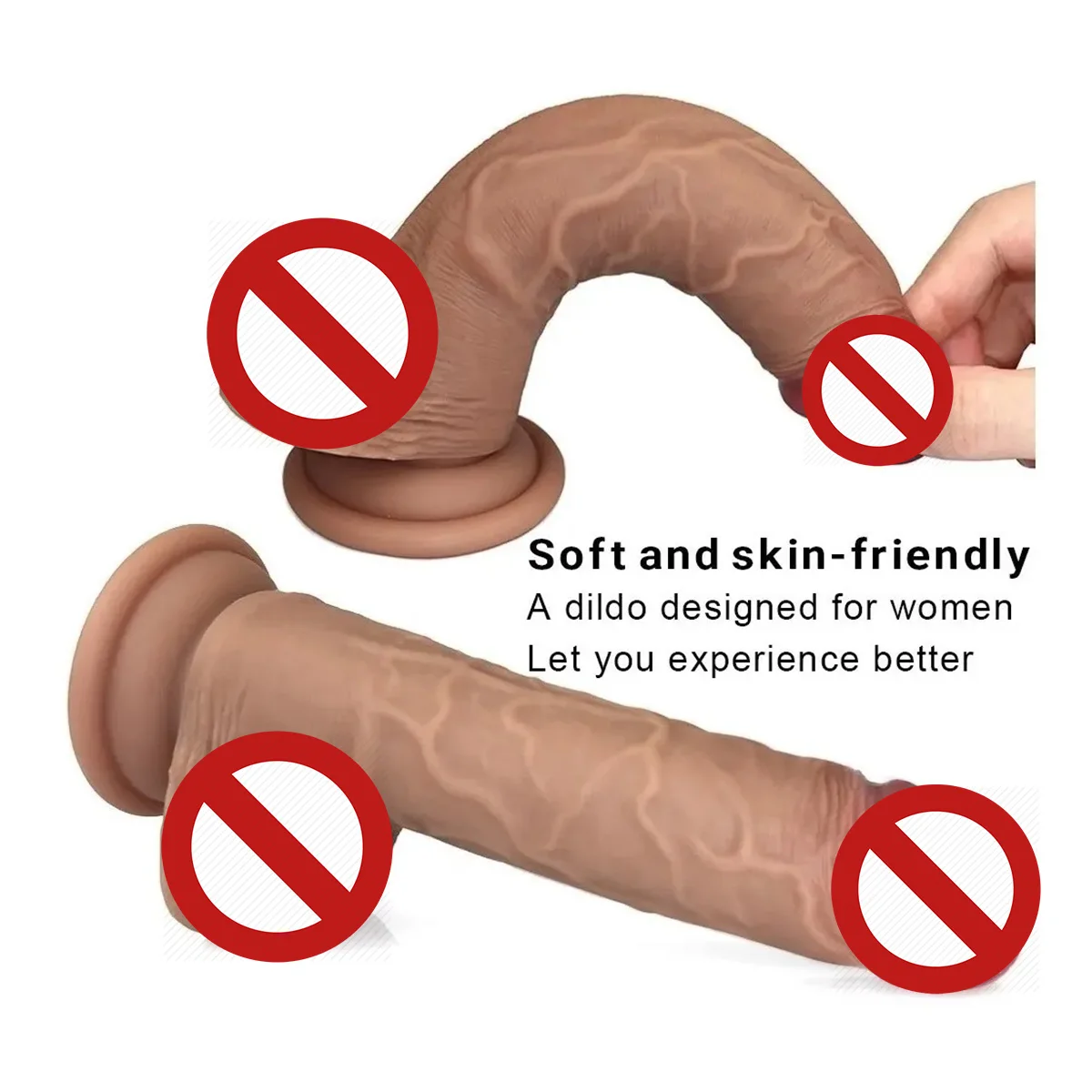 Фаллоимитатором 21 См