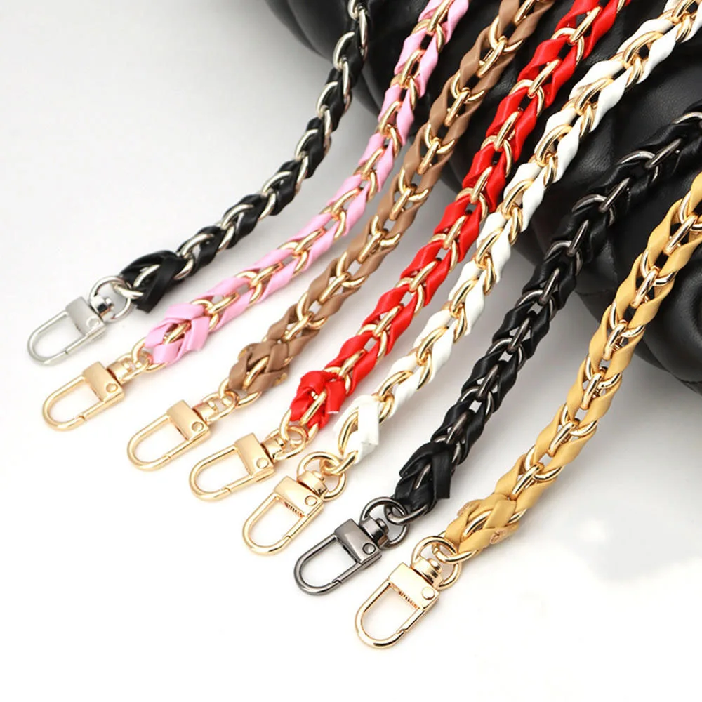 120CM Woman Bag Chain Accessories Long Replacement Metal O-shaped Chain Leather Crossbody Messenger Bag Strap Rope With Clasp
120CM Woman Bag Chain Accessories Long Replacement Metal O-shaped Chain Leather Crossbody Messenger Bag Strap Rope With Clasp
