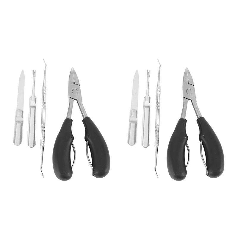 8 Pcs Toenail Clippers, Thick & Ingrown Toe Nail Clippers For Men & Seniors, Pedicure Clippers Toenail Cutters
8 Pcs Toenail Clippers, Thick & Ingrown Toe Nail Clippers For Men & Seniors, Pedicure Clippers Toenail Cutters