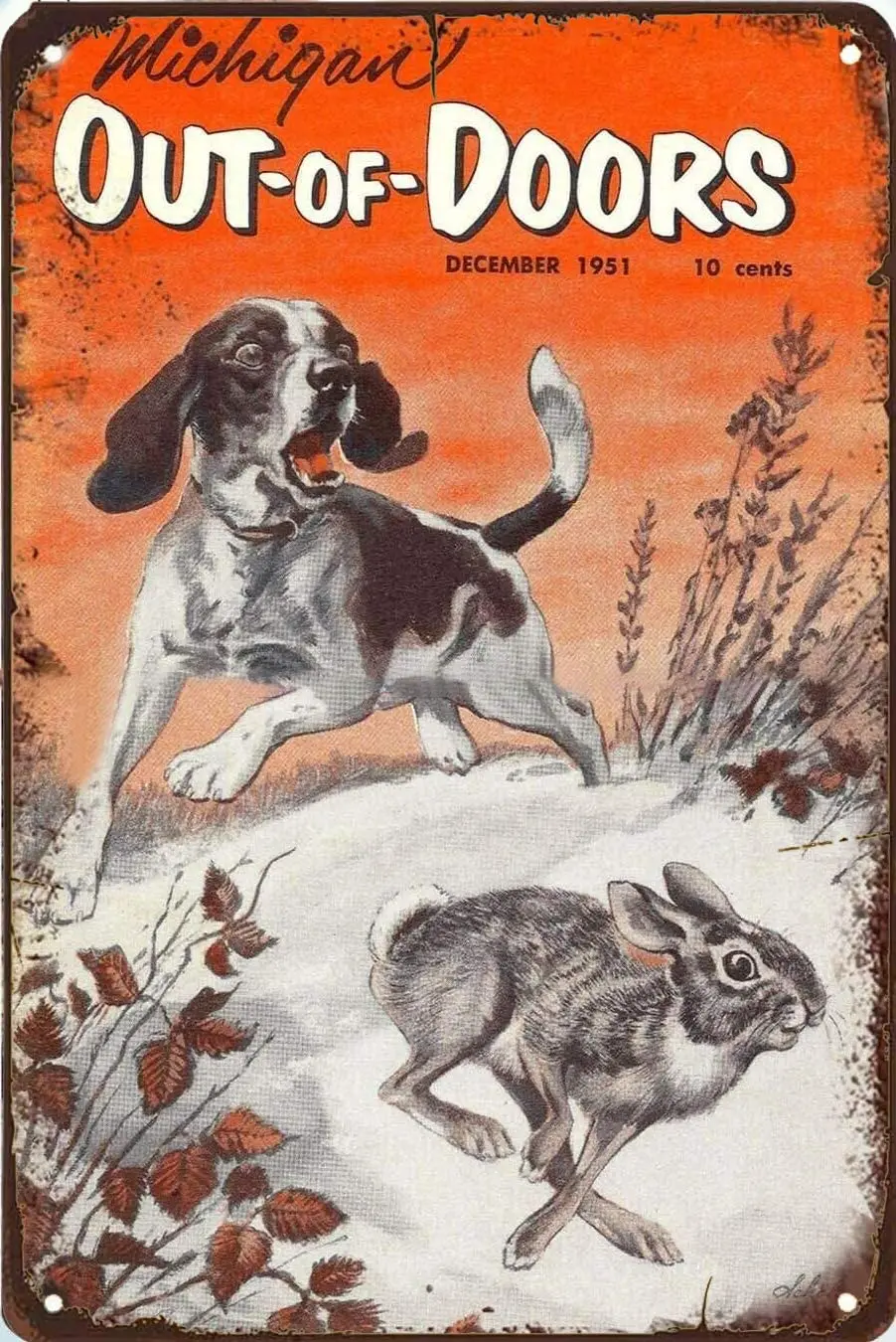 Охотничья собака кролик Винтажный стиль металлический знак железная живопись для дома и улицы дома Бар Кофе Кухня Настенный декор 8X12 дюймо...
Охотничья собака кролик Винтажный стиль металлический знак железная живопись для дома и улицы дома Бар Кофе Кухня Настенный декор 8X12 дюймо...