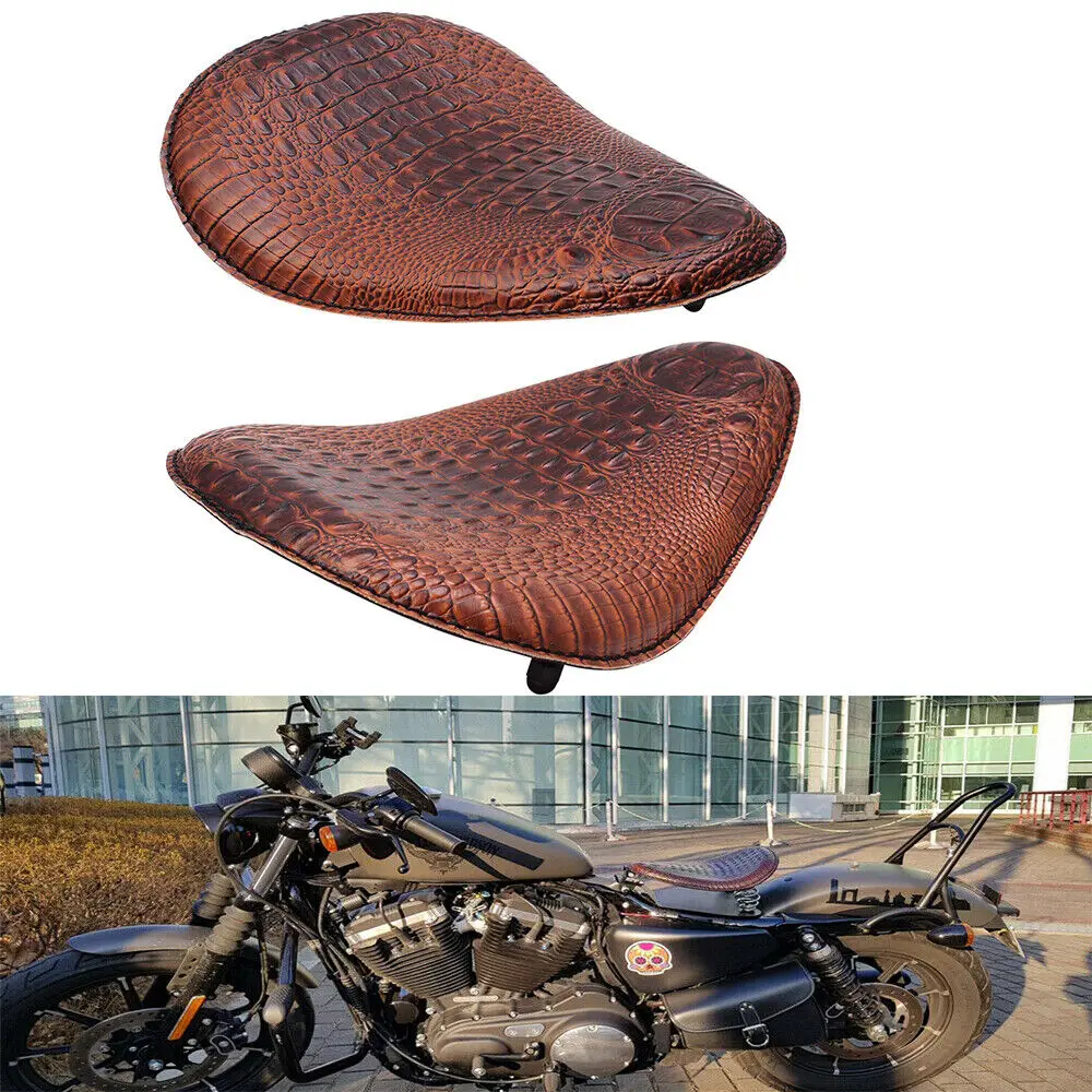 Retro Crocodile Style Solo Seat Baseplate Spring Seat Pad Saddle Bracket For Harley Sportster Bobber Chopper Custom Honda Yamaha
Retro Crocodile Style Solo Seat Baseplate Spring Seat Pad Saddle Bracket For Harley Sportster Bobber Chopper Custom Honda Yamaha