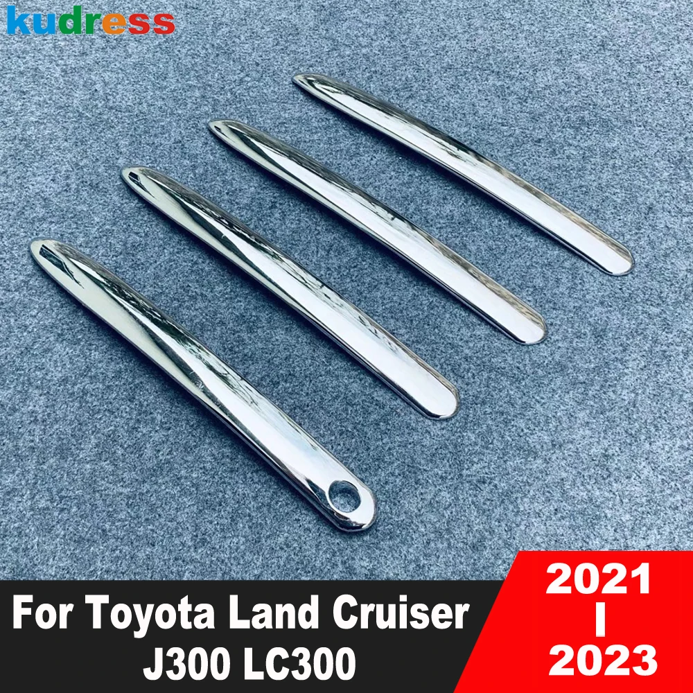 Накладка на дверную ручку для Toyota Land Cruiser J300 LC300 2021 2022 2023, хромированная накладка на боковую ручку автомобиля, наклейка, аксессуары
Накладка на дверную ручку для Toyota Land Cruiser J300 LC300 2021 2022 2023, хромированная накладка на боковую ручку автомобиля, наклейка, аксессуары