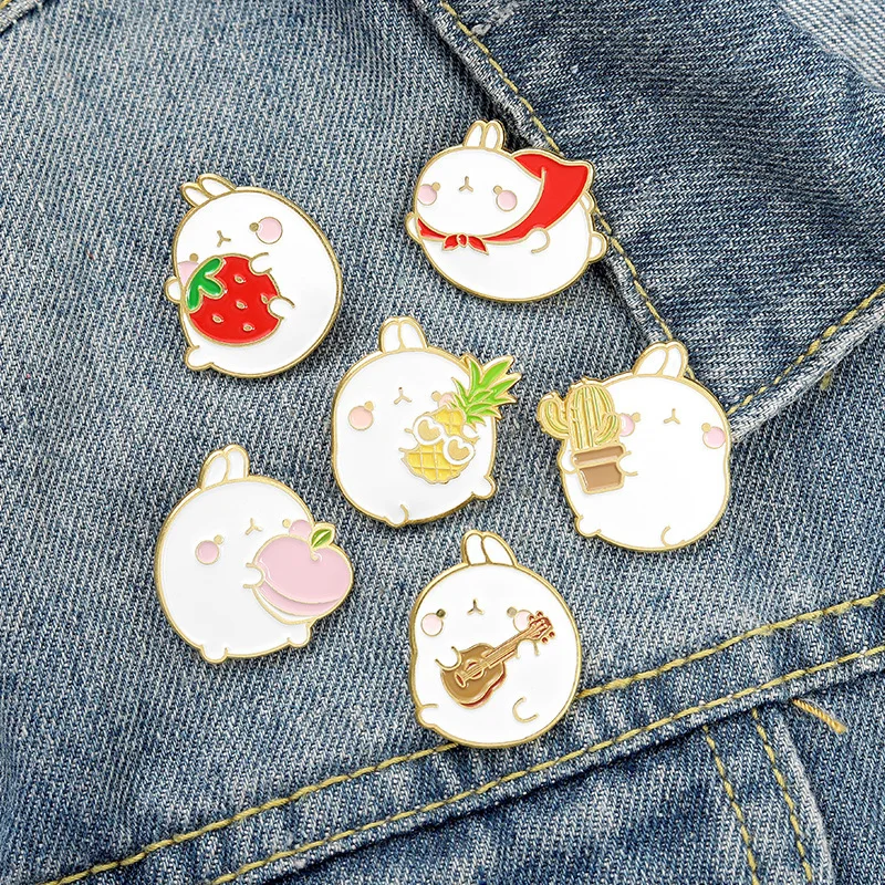 Creative Cartoon Pineapple Rabbit Brooch Cute Playing Guitar Rabbit Alloy Clothing Accessories Backpack Brooch Badge Lapel Pin
Creative Cartoon Pineapple Rabbit Brooch Cute Playing Guitar Rabbit Alloy Clothing Accessories Backpack Brooch Badge Lapel Pin