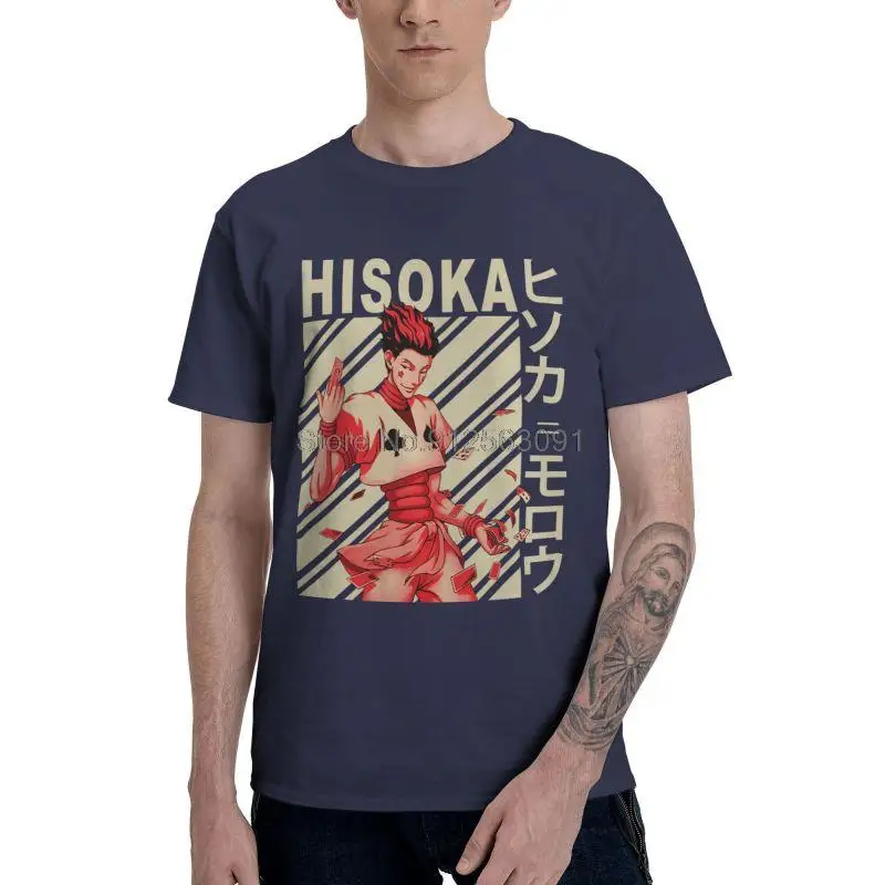 Футболка Hisoka Morow Hunter X Hunter Мужская, тенниска с коротким рукавом, майка из хлопка с рисунком Аниме Манга Hxh
Футболка Hisoka Morow Hunter X Hunter Мужская, тенниска с коротким рукавом, майка из хлопка с рисунком Аниме Манга Hxh