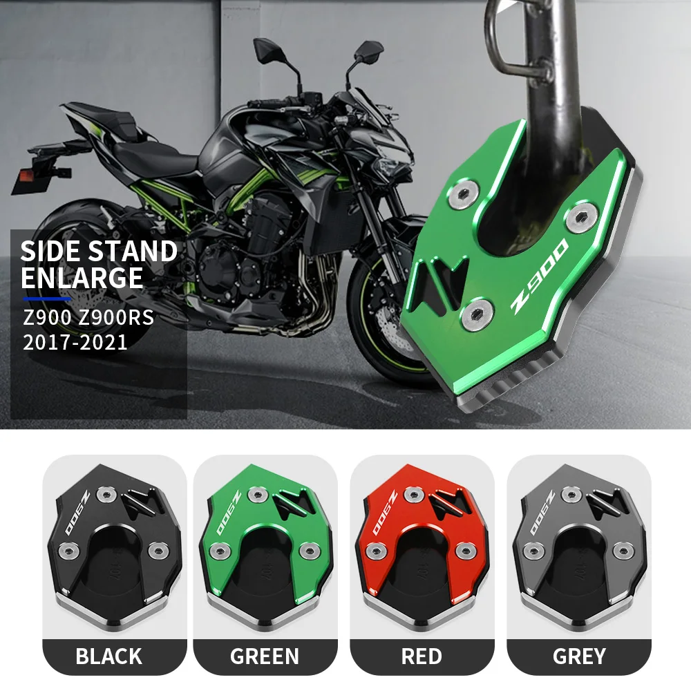 For KAWASAKI Z900 Z900RS 2017 2018 2019 2020 2021 Motorcycle CNC Foot Side Stand Pad Plate Kickstand Enlarger Support Extension
For KAWASAKI Z900 Z900RS 2017 2018 2019 2020 2021 Motorcycle CNC Foot Side Stand Pad Plate Kickstand Enlarger Support Extension
