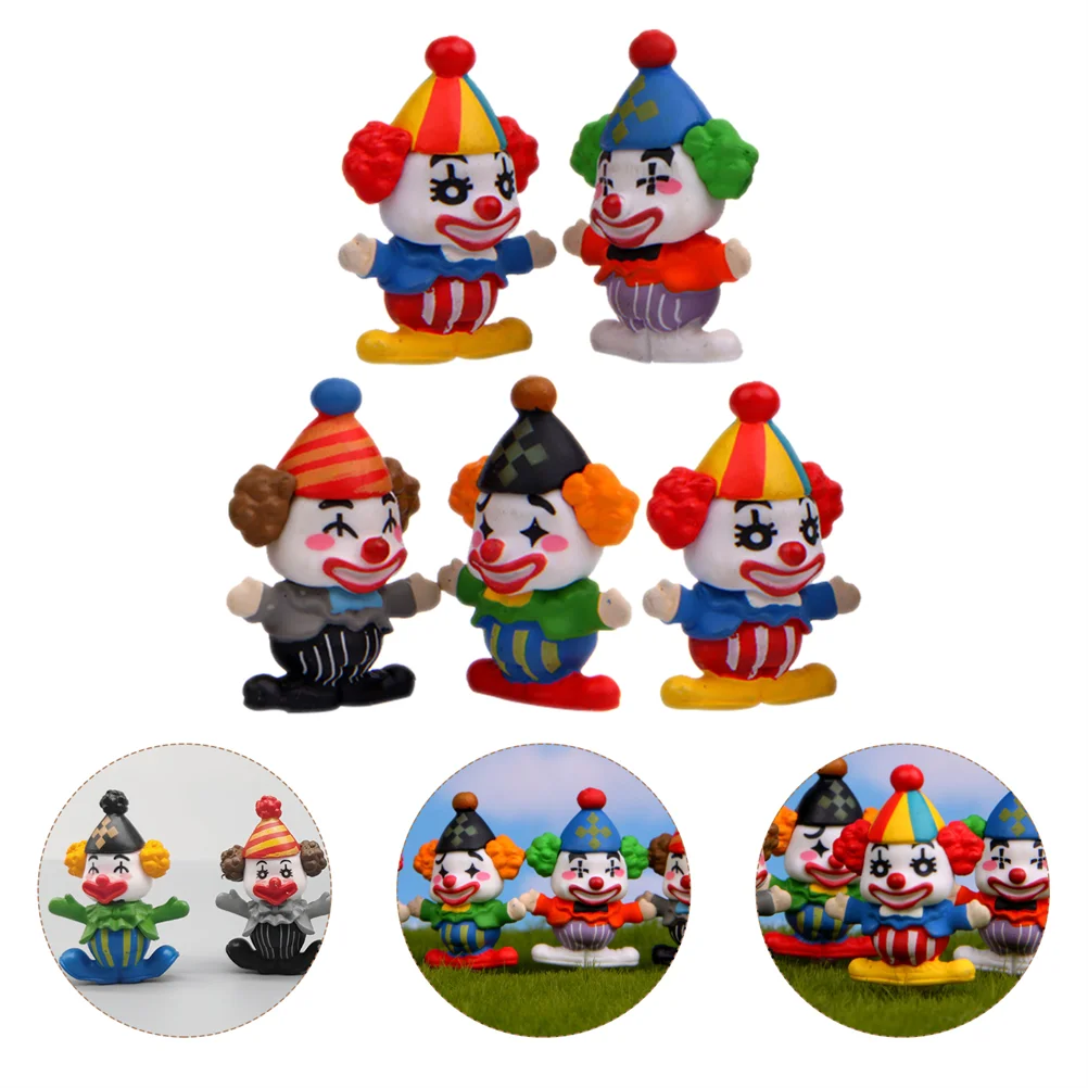 Clown Mini Figurines Decor Ornaments Miniaturefigure Circus Landscape Carnival Garden Micro Decoration Bonsaiornament
Clown Mini Figurines Decor Ornaments Miniaturefigure Circus Landscape Carnival Garden Micro Decoration Bonsaiornament