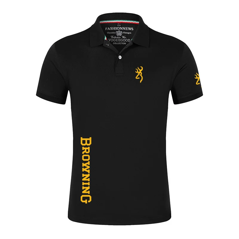 2022 BROWNING Men's Summer Hot Sale Fashionable Printing High Quality Breathable Polos Shirt Short Sleeve Tops
2022 BROWNING Men's Summer Hot Sale Fashionable Printing High Quality Breathable Polos Shirt Short Sleeve Tops