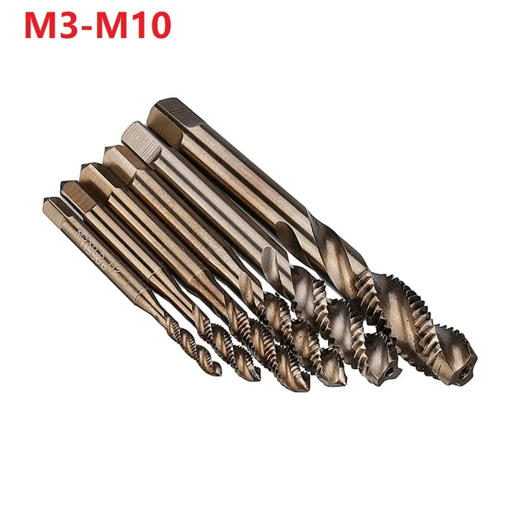 1 Pc Screw Tap Machine Sprial FlutesTaps M3-M10 Of M35 Hss Co Material Metric Screw Tap Right Hand Professional Punch Tool
1 Pc Screw Tap Machine Sprial FlutesTaps M3-M10 Of M35 Hss Co Material Metric Screw Tap Right Hand Professional Punch Tool