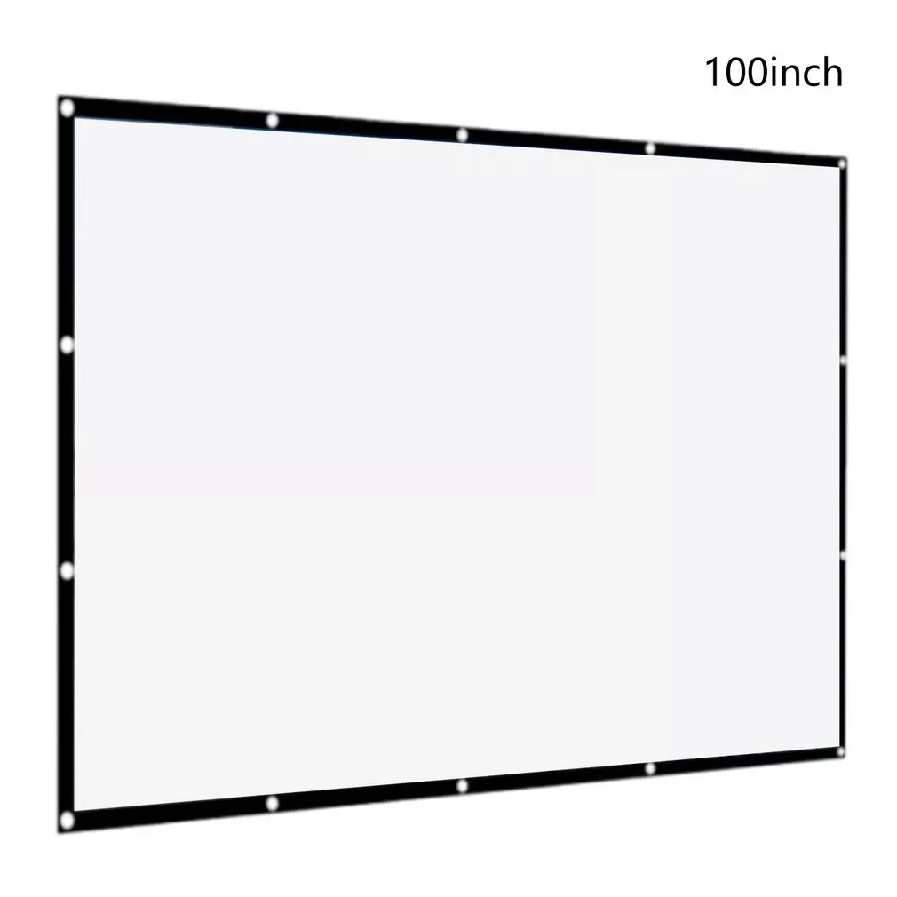 Portable Polyester Soft Screen Projector Outdoor Film Projection Screen Home Theater Movie Screen Indoor Projection Screen
Portable Polyester Soft Screen Projector Outdoor Film Projection Screen Home Theater Movie Screen Indoor Projection Screen