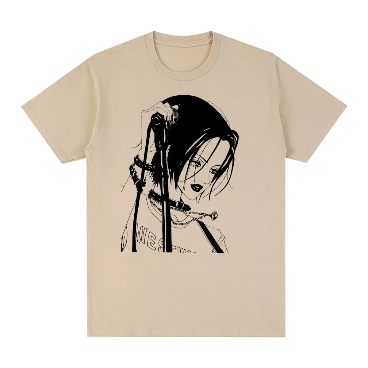 Black Stones Nana Osaki Vintage T-shirt Japanese Anime Cotton Hip Hop Casual Cosplay Men T shirt New Tee Tshirt Womens Tops
Black Stones Nana Osaki Vintage T-shirt Japanese Anime Cotton Hip Hop Casual Cosplay Men T shirt New Tee Tshirt Womens Tops