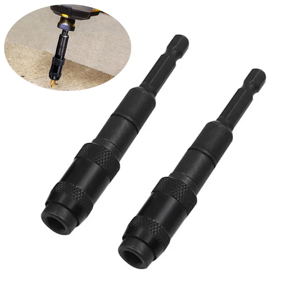 2pc 1/4 "Hex Magnetic Ring Screwdriver Drill Bit Holder Extension Rod Impact Swivel Guide Screw Tip Quick Change 35N·M Torque
2pc 1/4 "Hex Magnetic Ring Screwdriver Drill Bit Holder Extension Rod Impact Swivel Guide Screw Tip Quick Change 35N·M Torque