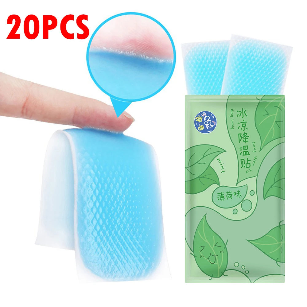 20Pcs/set Cooling Patches for Fever Discomfort & Pain Relief Cooling Relief Fever Reducer For Baby Kids Adults Cooling Sticker
20Pcs/set Cooling Patches for Fever Discomfort & Pain Relief Cooling Relief Fever Reducer For Baby Kids Adults Cooling Sticker