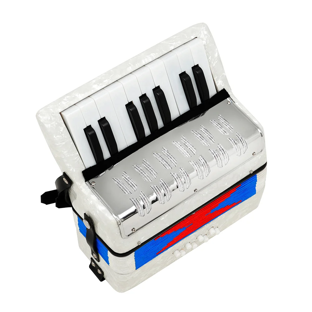 Portable Accordion Introductory Musical Instruments Educational Plaything White
Portable Accordion Introductory Musical Instruments Educational Plaything White