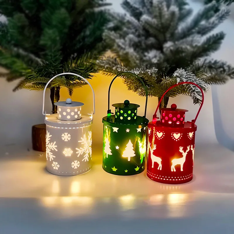 Portable Hand Tree Snow Elk Shaped Metal Christmas Lantern Iron Candle Holder For Holiday And Home Decoration
Portable Hand Tree Snow Elk Shaped Metal Christmas Lantern Iron Candle Holder For Holiday And Home Decoration