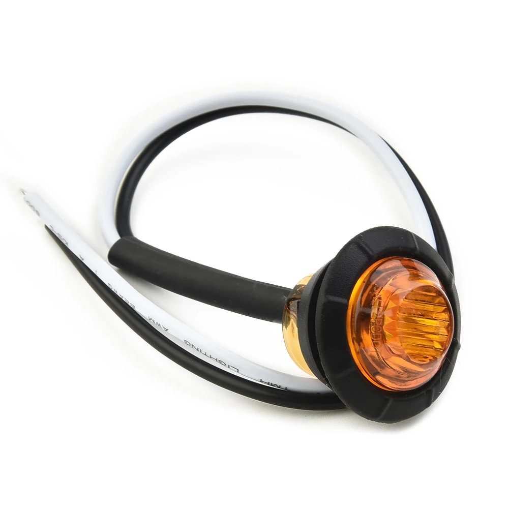 Portable Practical Durable Clearance lights Accessories Amber Bulb Exterior Parts Set Side Marker Trailer 20pcs
Portable Practical Durable Clearance lights Accessories Amber Bulb Exterior Parts Set Side Marker Trailer 20pcs