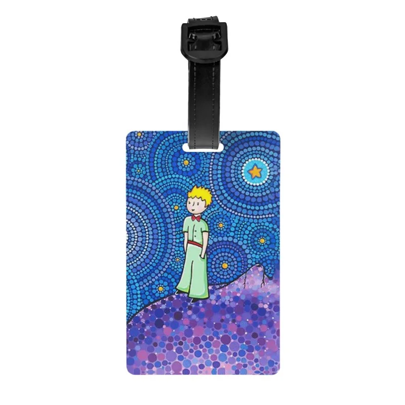 

Custom The Little Prince Luggage Tag Privacy Protection Le Petit Prince French Fiction Baggage Tags Travel Bag Labels Suitcase