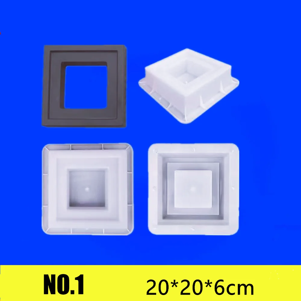 Формы для уличной плитки из пластика 20x20 см
Формы для уличной плитки из пластика 20x20 см