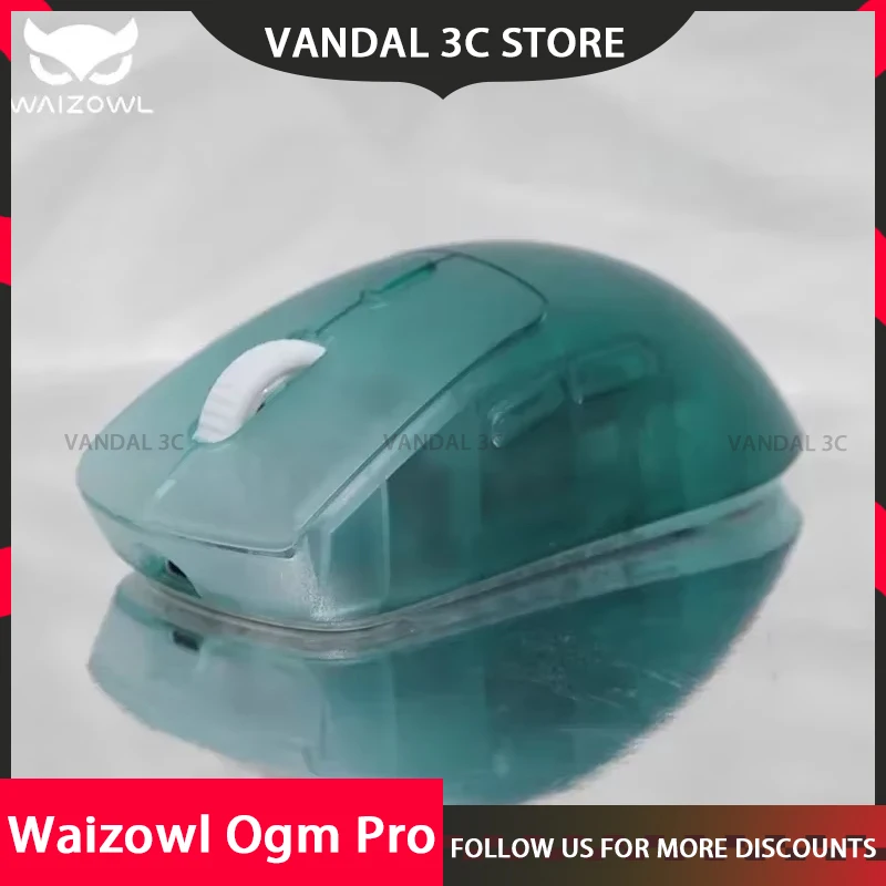 Мышь Waizowl Ogm Pro трехрежимная Bluetooth беспроводная 2 4 г проводная геймерская