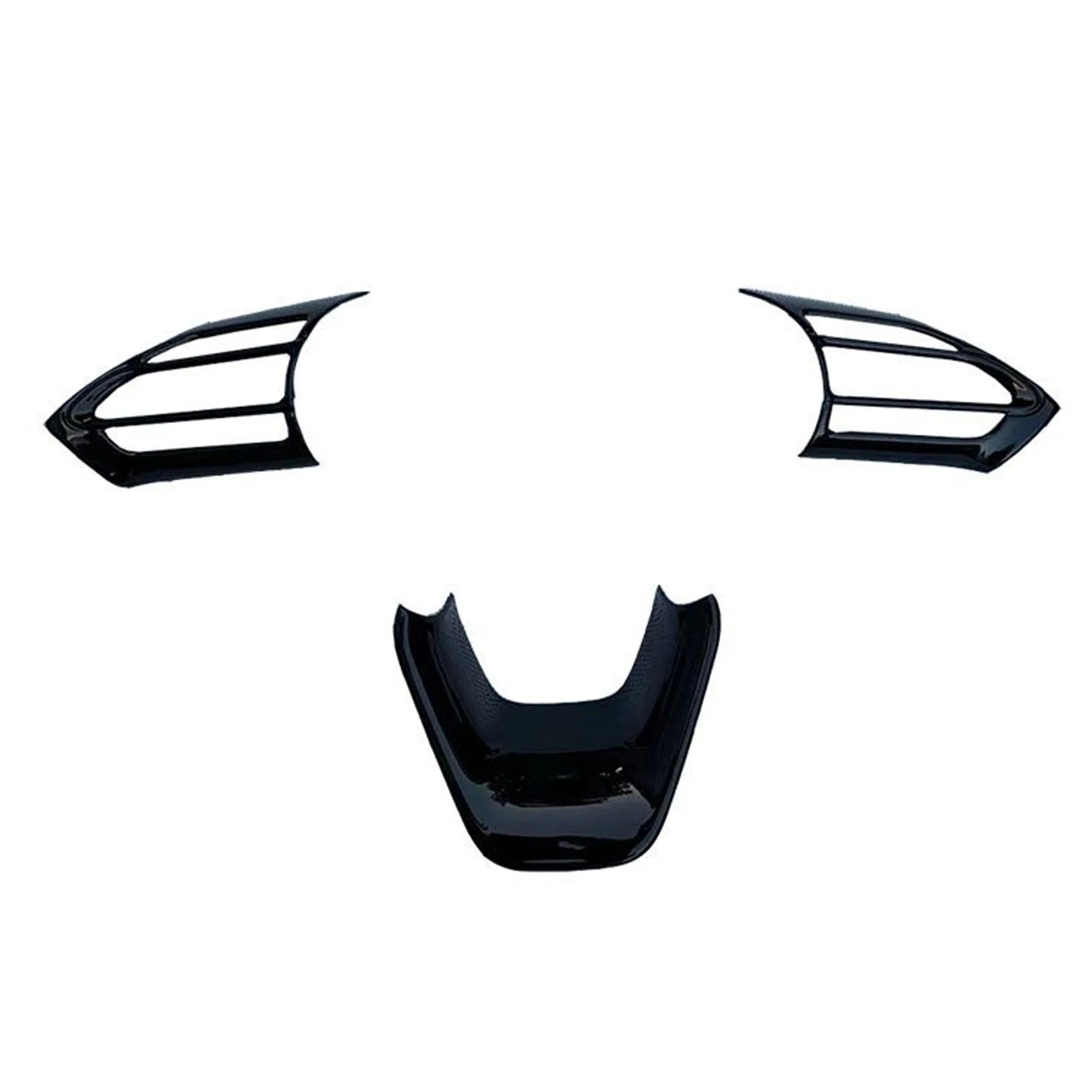 

Черная декоративная наклейка на панель рулевого колеса для Toyota Sienta 2022-2023