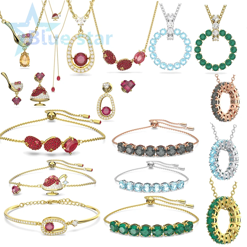 Swa 2022 Summer Trend Ladies Jewelry Swan Crystal Jewelry Cariti Exalta Earrings Necklace Jewelry Fashion Glamour Jewelry Set
Swa 2022 Summer Trend Ladies Jewelry Swan Crystal Jewelry Cariti Exalta Earrings Necklace Jewelry Fashion Glamour Jewelry Set