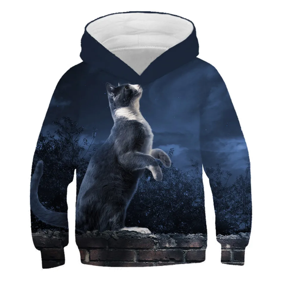 2022 Spring and Autumn children 3D sweatshirt drawing colorful cosmic animals Cat Moon stars Print boys and girls hooded sweater
2022 Spring and Autumn children 3D sweatshirt drawing colorful cosmic animals Cat Moon stars Print boys and girls hooded sweater