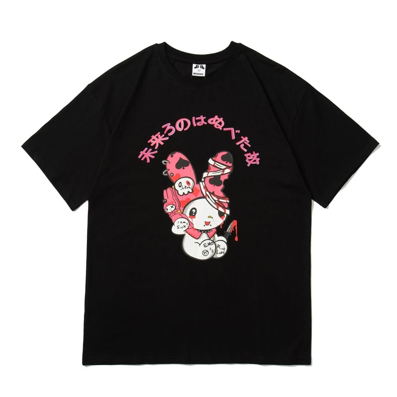 Y2k Clothing Kawaii Japanese Cartoon Anime Print T-Shirt Tees Women's Summer Female Blouse Short Sleeve Tops Pullover Harajuku
Y2k Clothing Kawaii Japanese Cartoon Anime Print T-Shirt Tees Women's Summer Female Blouse Short Sleeve Tops Pullover Harajuku