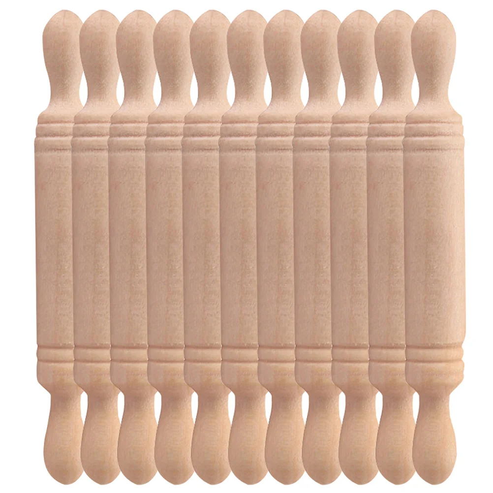 11 Pcs Mini Decor Rolling Pin Wooden Tiny Decorative Roller House Kids Things Small
11 Pcs Mini Decor Rolling Pin Wooden Tiny Decorative Roller House Kids Things Small